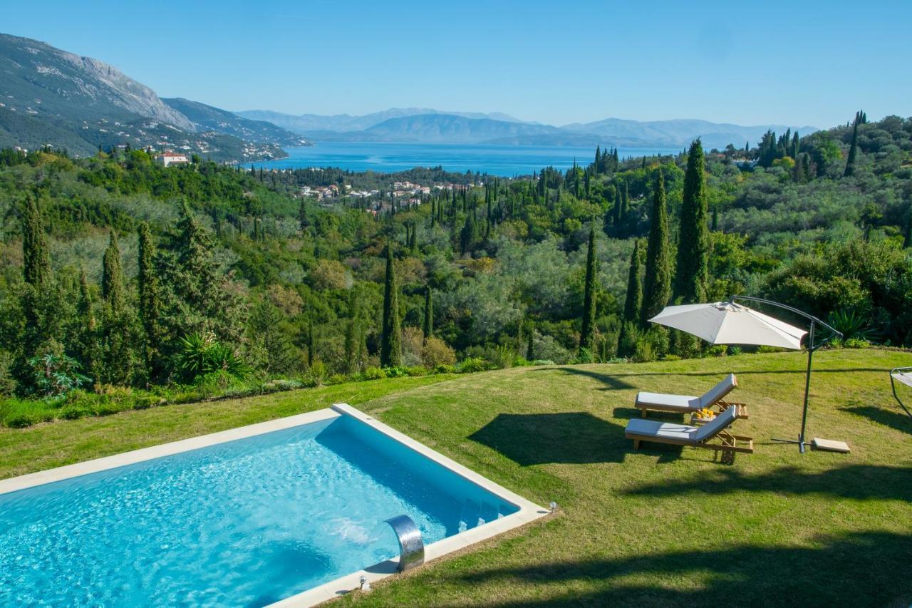 Ionian Sea View Villa By Whitedreamvillas Kato Korakiana Exterior foto
